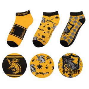 Image de Cinereplicas Harry Potter - Chaussettes - Set de 3 - Poufsouffle - Licence officelle