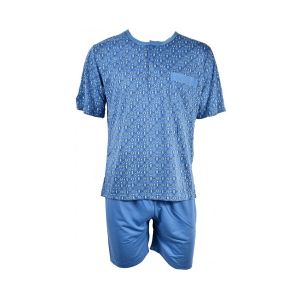 Pyjama Court Homme Eco Homewear 2864 Bleu