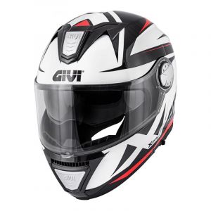Givi Casque modulable X.23 Sydney Pointed noir/blanc/rouge- 2XL/63