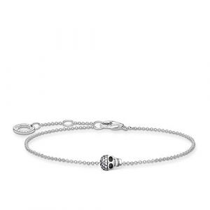 Thomas Sabo Bracelet tête de mort en argent sterling 925 16-19 cm