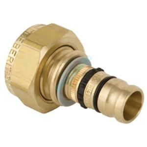 Geberit Jonction avec &eacute;crou 40x49 D40, &agrave; joint plat R&eacute;f 605.585.00.5