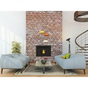 Viva Insert cheminée à Pellet TERA 8 kW avec wifi