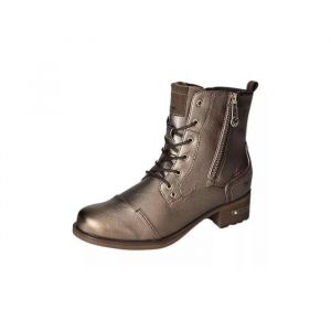 Mustang Femme 1229-513 Bottines &agrave; Lacets, Bronze, 41 EU