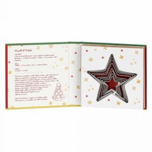 THUN, Lot de 8 emporte-pi&egrave;ces en Forme d'&eacute;toile en Acier Inoxydable, Collection de Surprises de No&euml;l, emporte-pi&egrave;ces pour Biscuits, id&eacute;e Cadeau pour No&euml;l, 15,7 x 15,7 cm