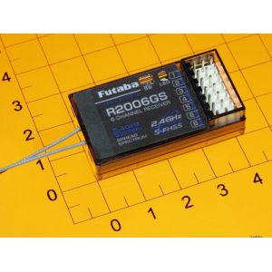 Futaba Récepteur R2006GS 2,4GHz FHSS / S-FHSS - 6 voies
