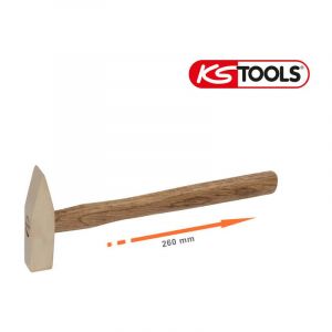 KS Tools Marteau de mécanicien BronzePlus - Manche Hickory - 0,22 kg - 963.2006