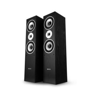 Bennett & Ross Radiant hi-fi paire d'enceintes colonne noires 2x 180W RMS