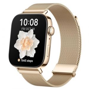 Huawei Watch FIT 3, Montre Connect&eacute;e, Appels Bluetooth, &Eacute;cran AMOLED 1,82", GPS, Gestion Polyvalente de la Forme Physique, Gestion compl&egrave;te de la sant&eacute;, Jusqu'&agrave; 10 Jours d'utilisation maximale, Dor&eacute;