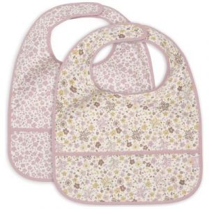 Jollein Lot de 2 Bavoirs Imperméables - Flower Fairies