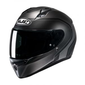 HJC Casque C10 Elie MC1SF Noir Rouge - Taille L