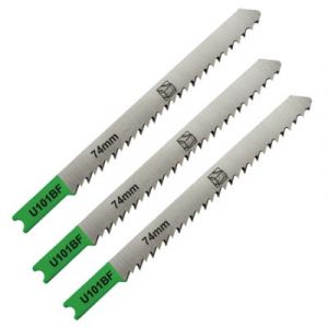 Universal 3 lames de scie sauteuse U droite propre Bois dur L. 100 mm