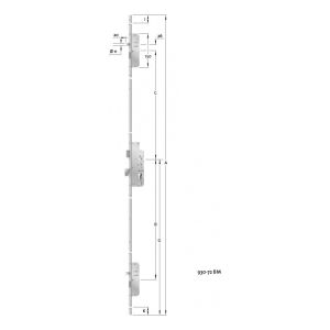 KFV PAT-Verouillage multiple porte PZ,E72,VK9,D55,20kt,DL/DR