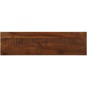 VidaXL Dessus De Table 100x30x2,5cm Rectangulaire Bois Massif Récupéré