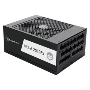 Silverstone Technology HELA 2500Rz, Bloc d’Alimentation ATX entièrement modulaire ATX 3,1 et PCIe 5 2500W Cybenetics Platinum, SST-HA2500R-PM
