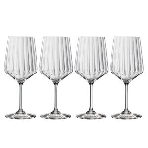 Spiegelau Set 4 verres à vin rouge LIFESTYLE