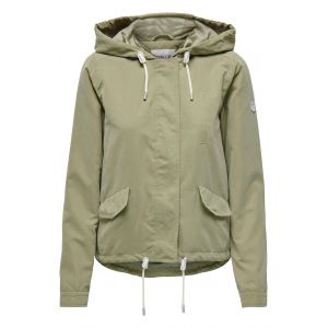 Only Parka ONLSKYLAR HOOD SPRING JACKET CC Kaki - Taille S,M,L,XL,XS