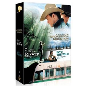 Image de Coffret Into the Wild + Le Secret de Brokeback Mountain + Et au milieu coule une rivière