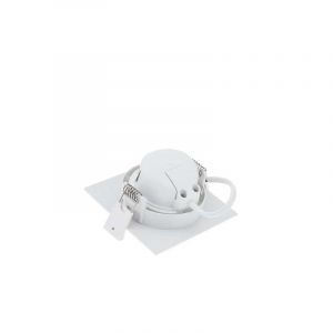 Optonica Plafonnier carré encastrable blanc LED 5W COB éclairage 25W - Blanc Naturel 4500K