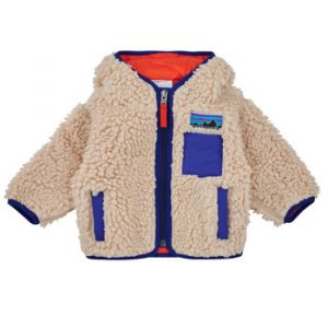 Image de Patagonia Polaire enfant BABY RETRO-X HOODY Beige - Taille 6 mois,12 mois,18 mois,2 ans,3 ans,4 ans,5 ans
