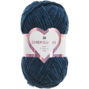 Rico Design D&eacute;couvrez le Confort et la Douceur de la Pelote Velours Creative Chenillove 100GR de (...) - 20 Bleu marine