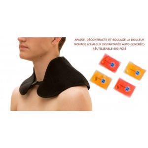 Image de Tranquilisafe Collier cervical et épaule chauffant nomade et réutilisable