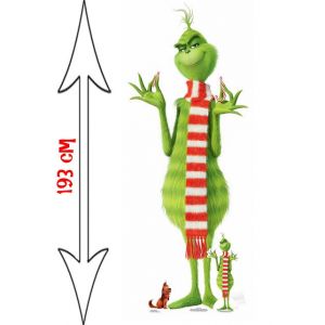 Star Cutouts The Grinch Christmas with Table Top Max Cardboard Cut Out