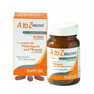 HealthAid Multivitamínico A/Z 30Tav Salud