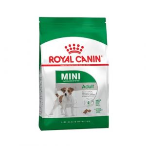 Royal Canin Mini Adult 4 kg Aliment Complet pour Chiens de Petites Races Acides Gras oméga-3 pour la Peau et Le Pelage Teneur énergétique