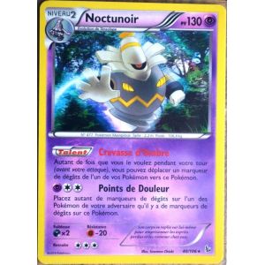 Asmodée Noctunoir - Carte Pokémon 40/106 Holo Rare Xy Étincelles