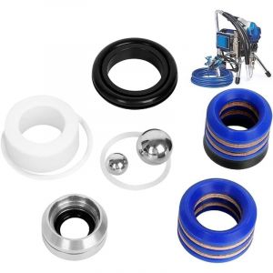 244194 Kit D'Emballage de Réparation de Pompe - Accessoires de Pompe de Pulvérisateur de Peinture Air Kit de Réparation Pièces Accessoires Fit For