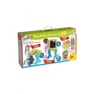 Liscianigiochi- Carotte Banquet LED Jeu et Apprendre 3 en 1, Kit pour Enfant, 97142, Multicolore, Moyen