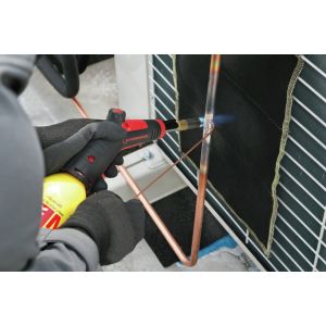 Rothenberger Chalumeau SUPER FIRE 4 HOT BOX + Gaz de chalumeau