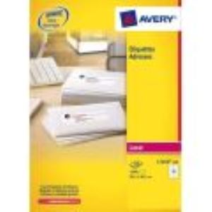 Avery-Zweckform L7161-100 - Boîte de 1800 étiquettes adresses laser (4,66 x 6,35 cm)