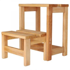 WELL HOME MOBILIARIO & DECORACIÓN Tabouret escalier 2 marches Huile, 32x23x40
