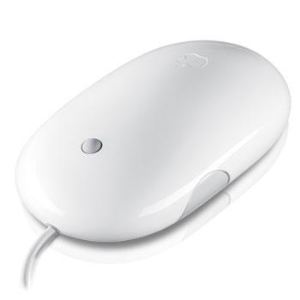 Image de Apple Mighty Mouse (MB112ZM) - Souris optique filaire USB