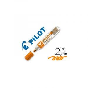 Pilot Recyclé marqueur pour tableau blanc V Board Master Pointe ogive 6.0 mm – Orange, boîte de 10