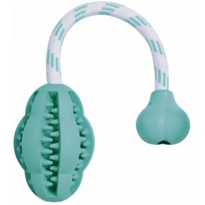 Image de Trixie Jumper à corde menthe,caoutchouc pour chien 8 cm/28 cm