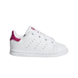 Adidas Stan Smith Bébé Blanche Et Rose 25 Baskets