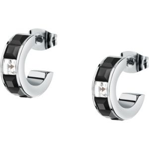 Karl Lagerfeld Creolen Edelstahl Ohrringe 1 ct Damen (68.99 € / 1 ct)