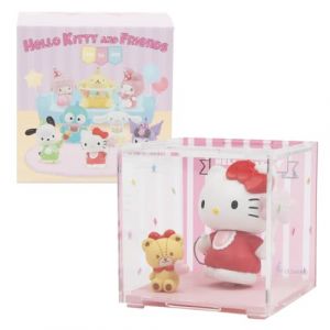 Gptoys Hello Kitty, 1 Figurine 6,5cm et Accessoires dans Une Boite Transparente, Série Ode to Toy, Modèle aléatoire, pour Les Enfants à partir de 3 Ans, HKT36