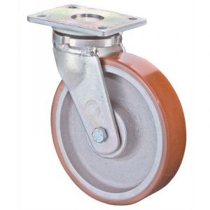 Roulette pivotante pour charge lourde rc100 bs rollen 1 pièce(s) roulette piv charge lourde rc100 ø roue 200mm cap 1000kg - bs rollen