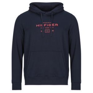 Tommy Hilfiger Sweat-shirt OVAL GRAPHIC HOODIE Marine - Taille EU S,EU M,EU L,EU XL