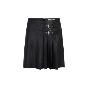 Morgan Jupe courte simili cuir noir femme - Taille 36