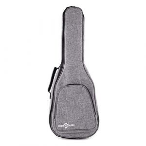 Housse Premium pour Ukul&eacute;l&eacute; taille T&eacute;nor par Gear4music, Gris