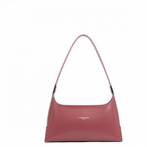 Lancaster Sac à main bois de rose en cuir