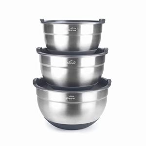 Lacor Lot de 3 bols inox
