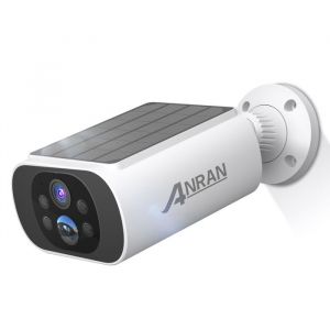 Caméra de Surveillance Intérieure Motorisée – Vision 360°, Audio Bidirectionnel, Détection de Mouvement, Connexion WiFi Anran