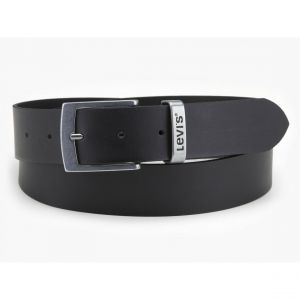 Levi's Hebron Ceinture, Schwarz (Regular Black), 85 cm (Herstellergröße: 85) Unisex