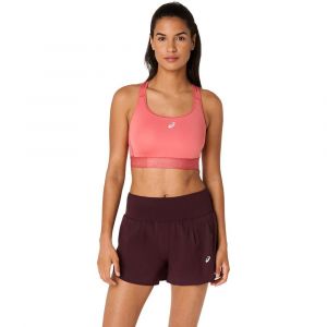 Asics Road Compression Bra Soutien-gorge Sport Femmes - Pink, Taille XL