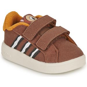 Adidas Baskets basses enfant GRAND COURT Chip CF I - Couleur 19,20,21,22,23,24,25,26,27,23 1/2,25 1/2,26 1/2 - Taille Marron